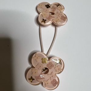 Louis Vuitton pink hair tie